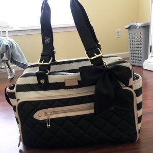 Betsey Johnson diaper bag, lightly used.